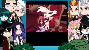 Hashiras react to Charlie //Hazbin Hotel// (Full 2/2)