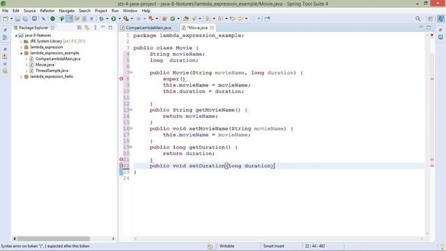 Lambda Expression in java8 With Example