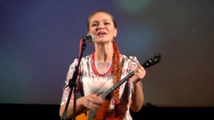 "Ох балалайка", (песня под балалайку). Поёт Светлана Ильина. Russian balalaika.
