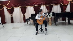 Морозова Елизавета  обр. О. Зубченко "Мазурка"