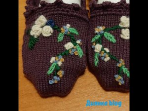 Подследники за час! На вязальной машине.