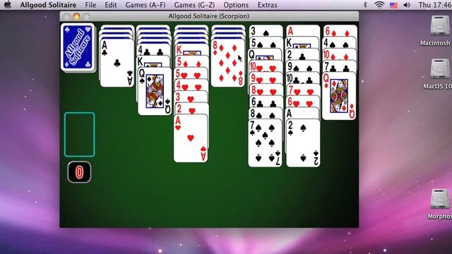 Apple Macintosh Longplay - Allgood Solitaire - Scorpion смотреть онлайн