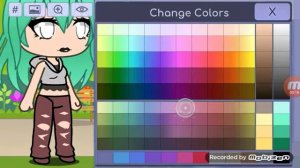 Как создать красивого персонажа в Gacha life