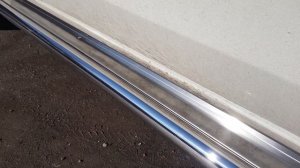 Боковые пороги площадки на Mitsubishi L200