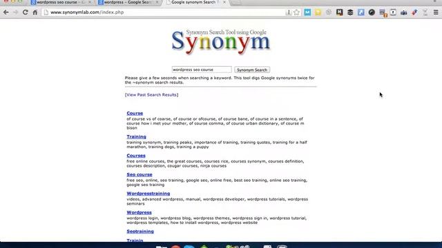 Using synonyms - WebDesy.com смотреть онлайн