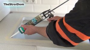 █ Мойка для кухни гранитная / Врезка МОЙКИ / Установка МОЙКИ