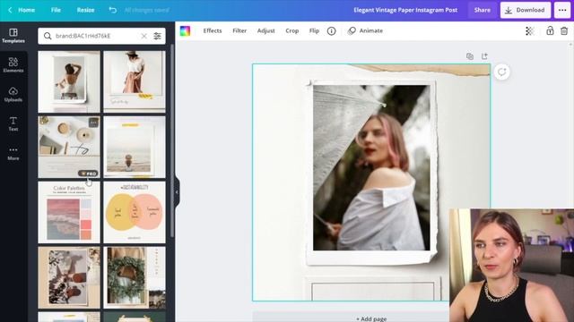 7 фишек в канва за 10 минут. Планирование ленты инстаграм в Canva.