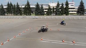 скоростное маневрирование Экзамен на категорию А