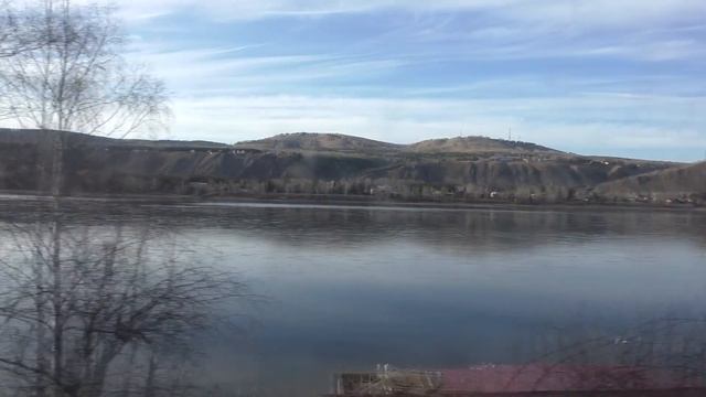 Поездка в электричке Эп3д "Красноярск - Дивногорск" смотреть онлайн