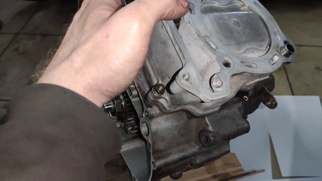 Suzuki DRZ400SM ремонт двигателя смотреть онлайн