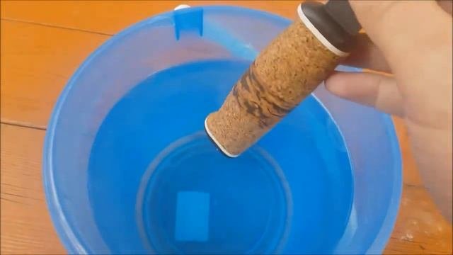 НОЖ из рамной пилы рукоять пробка
