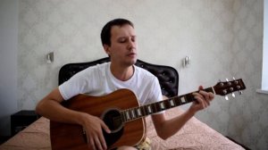 Восьмиклассница на гитаре.Кавер.Песня В.Цоя.