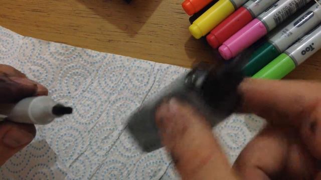 How to refill a Copic Ciao or Sketch marker pen смотреть онлайн