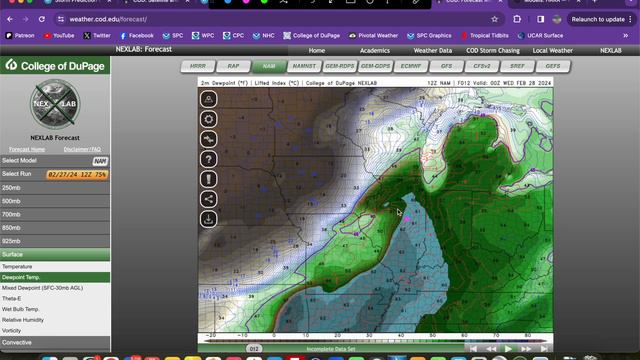 Forecast Discussion - February 27, 2024 - Complex Severe Threat Takes Aim at the Midwest смотреть онлайн