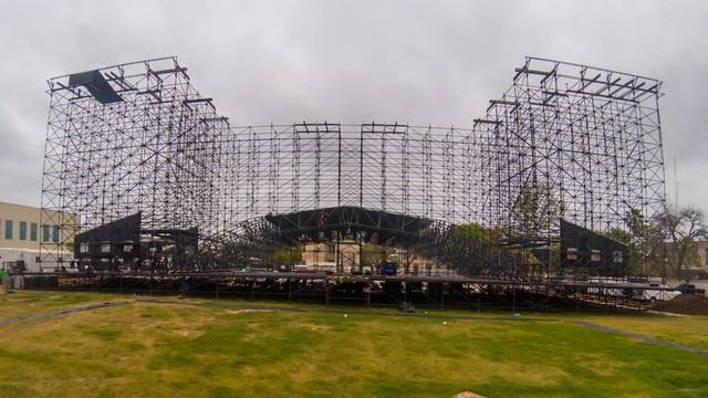 Stage Build - March Madness Music Festival 2018 смотреть онлайн