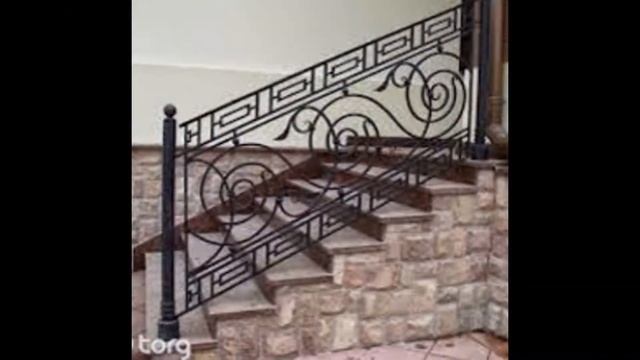 Кованые перила, решетки. ROSSKOVKA.RU 8(47396) 37-455 смотреть онлайн