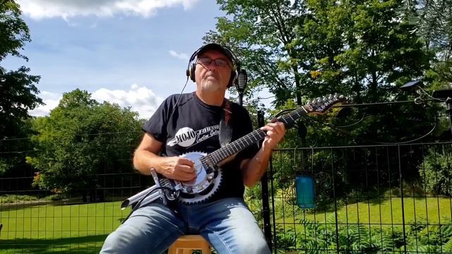 MOTORCYCLE PARTS GUITAR, House of the rising sun, Terry Mojo Johnson HARLEY DAVIDSON GUITAR смотреть онлайн