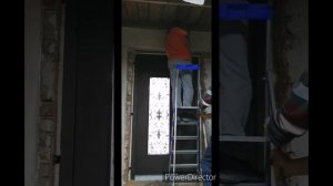 Установка тепловой завесы.