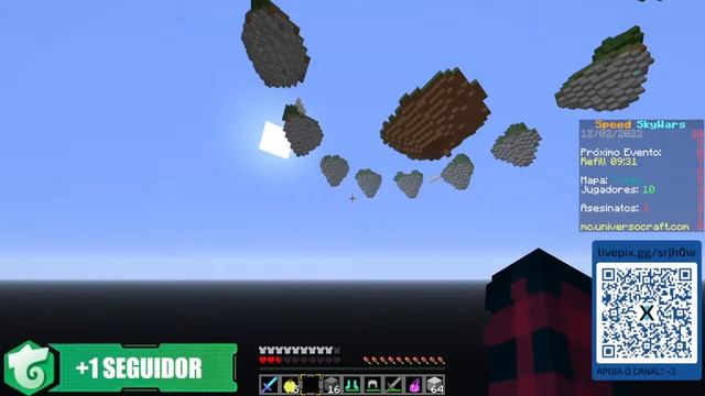 #MINECRAFT- MARATONA DE SKYWARS - RANK 181º - COM 3794 смотреть онлайн