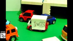 Movie Cars 3 : Beginning Race Reenactment - StopMotion