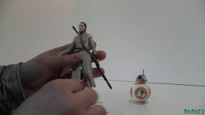 Обзор на фигурку рей скайвокер и дройд бб8 Star Wars Black Series Rey and BB-8