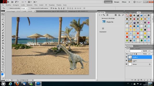 Adobe Photoshop CS5 TUTORIAL - Introduzione e Fotomontaggio Semplice - ITALIANO смотреть онлайн