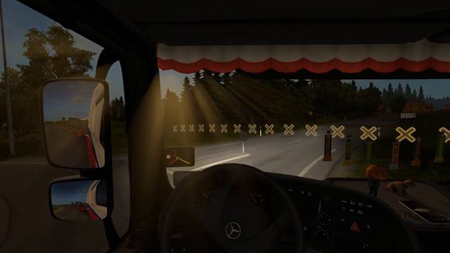 ETS2 MP Mercedes-Benz Actros MP3 Växjö - Oslo смотреть онлайн