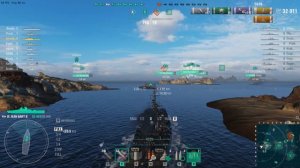 World of Warships  Линкор Жан  Бар