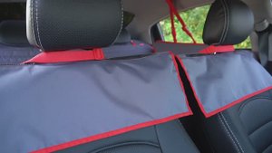 Видеообзор автогамака Happy Dog Premium (Хэппи Дог Премиум) для перевозки собак на заднем сиденье