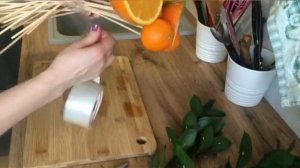 Букеты из фруктов /своими руками/ фруктовый букет легко за 10 минут / мк букет /необычный букет