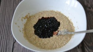 Овсяное печенье с вареньем