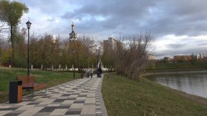 Черкизовский пруд и Ильинская церковь, 4K