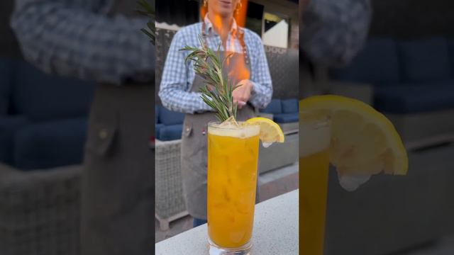 Burning Rosemary Daylight Cocktail