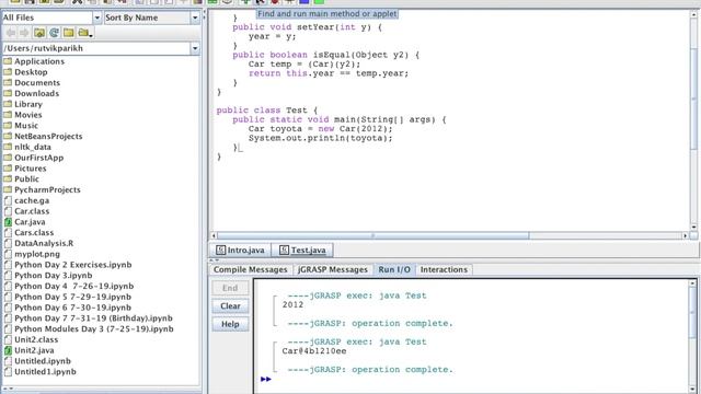 Get Methods in Java! смотреть онлайн