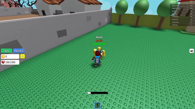 УБЕЙ КАК МОЖНО БОЛЬШЕ НУБОВ!/ВЫЖИВЕТ ТОЛЬКО СИЛЬНЕЙШИЙ/Weapon Simulator/ROBLOX смотреть онлайн