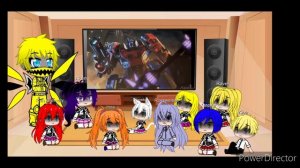 Highschool dxd Characters react to Transformers Fall of Cybertron Trailer #2 Gacha