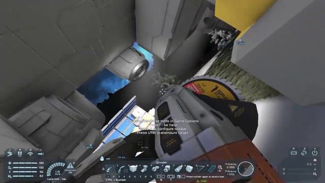 Space Engineers- A New Beginning (Building the Mothership and Mining) смотреть онлайн