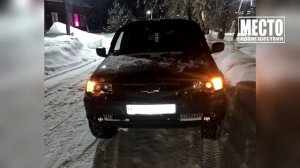 Лексус протаранил автобус