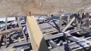 Почему упала кровля? Монтаж Двух скатной крыши из профнастила.