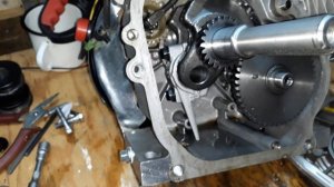 Осевой люфт коленвала снегоуборщика HomeGarden PNG61(часть 2)