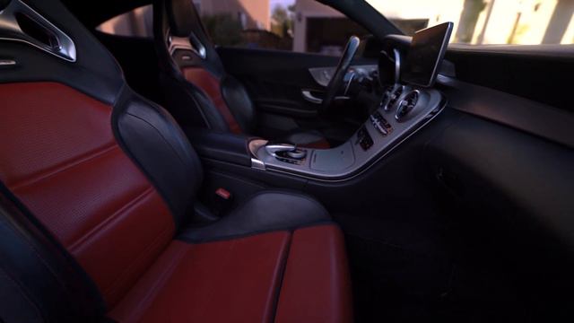 Mercedes C63s AMG Coupe Carbon Fiber Aero Package 20 Inch Forged Wheels Michelin PS4 Tires смотреть онлайн