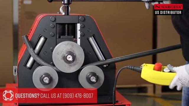 Tutorial for the Nargesa MC150B Tube and Pipe Bending Roll Bender смотреть онлайн