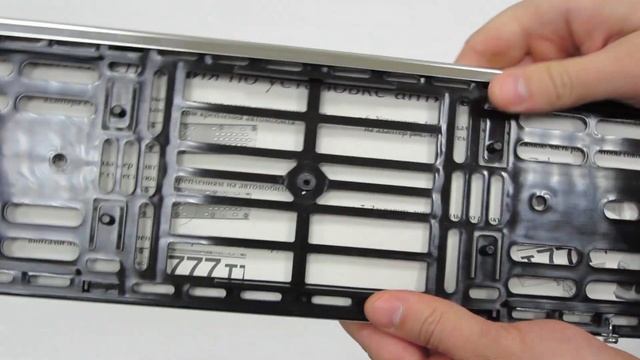 Рамка для ГОС. номерного знака ART225.15.92SPL-11 хром смотреть онлайн