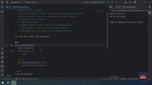 Abstract Class in Python | Abstract Method in Python | Python Abstract Classes