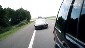 Зарядка Tesla Model S с помощью буксировки и генератора