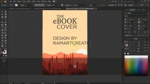 Create an eBook Cover design | illustrator cc