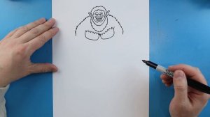 How to Draw THE BEAST TITAN