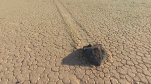 Ползущие камни  Долины Смерти. Death Valley Crawling Stones