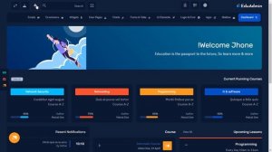 Education Dashboard Bootstrap Admin Template with RTL Dark Theme