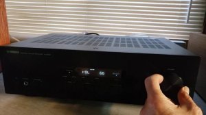 Yamaha Natural Sound Receiver R-S202 Initial Look